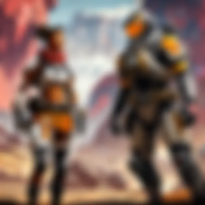 An engaging scene from a popular APEX Legends explainer video