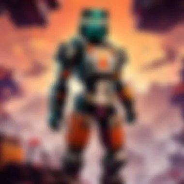 Abstract Representation of Minecraft Modding Abstract representation of Minecraft modding