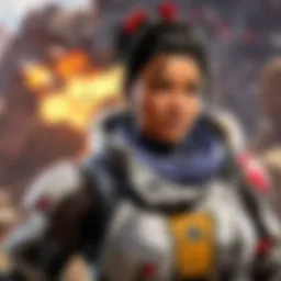 Catalyst showcasing her abilities in APEX Legends