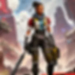 Apex Legends character selection screen on Nintendo Switch