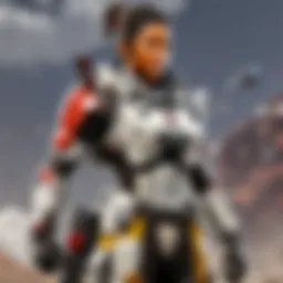 Futuristic APEX Legends characters in action