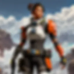 Cloud gaming interface showcasing Apex Legends gameplay