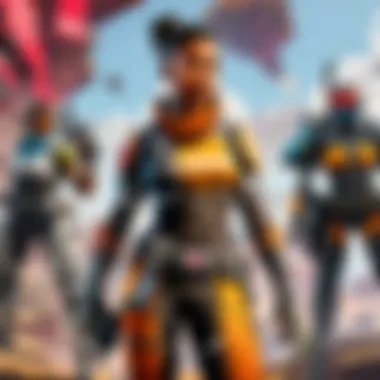Vibrant Community Engagement in Apex Legends on Xbox Series X Vibrant community engagement in Apex Legends