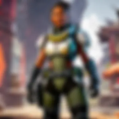 Strategic gameplay session in Apex Legends