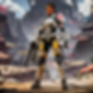 Abstract representation of APEX Legends controls