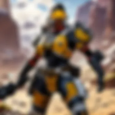 Player Excellence in Apex Legends Competition A player showcasing exceptional skill in a competitive match.