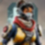 Apex Legends codes on a digital screen