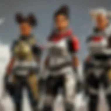 Teamwork in Apex Legends Players collaborating in Apex Legends