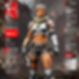 Overview of the Apex Legends Item Shop interface