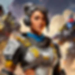 High-stakes Apex Legends LAN tournament action