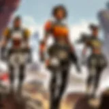 Diverse loot types in APEX Legends