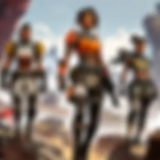 Diverse loot types in APEX Legends