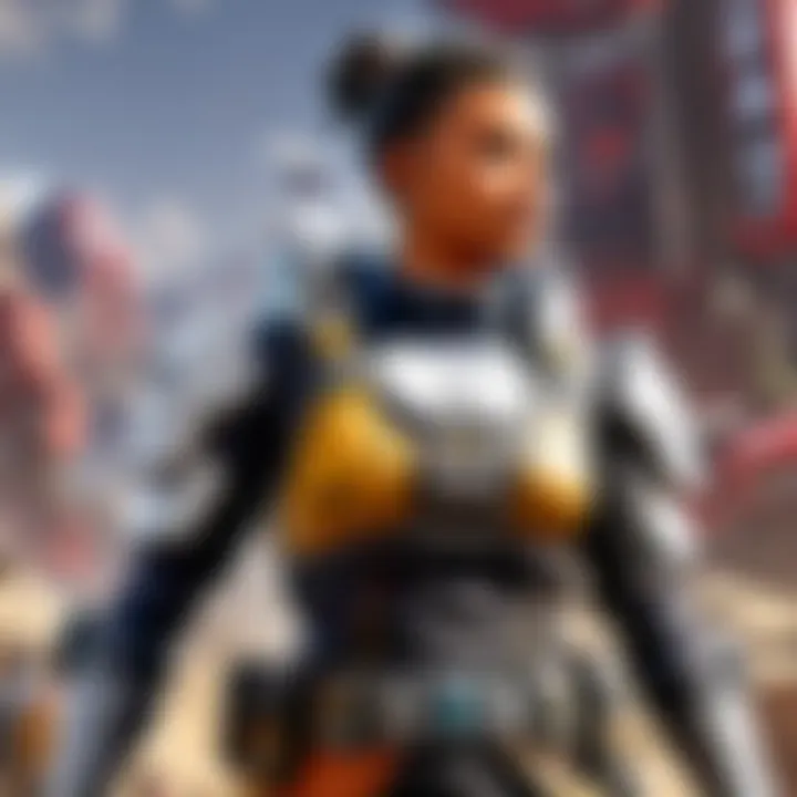 Character customization in APEX Legends Mobile