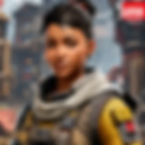 Apex Legends Mobile game interface showcasing character selection