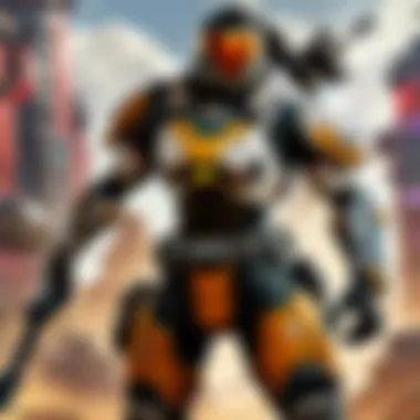 Revolutionizing Mobile Gaming Experience Innovative concept of mobile gaming evolution with Apex Legends