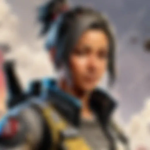 Digital screen displaying Apex Legends Mobile logo