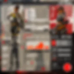 Detailed overview of APEX Legends stat tracker interface showcasing various metrics.