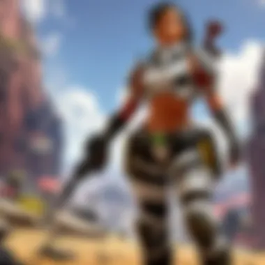 Creative visualization of APEX Legends strategies