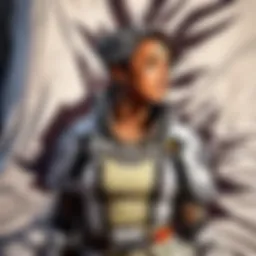 Exquisite APEX Legends themed bed sheet design with intricate details