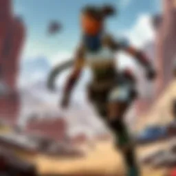 An intense Apex Legends tournament match in progress
