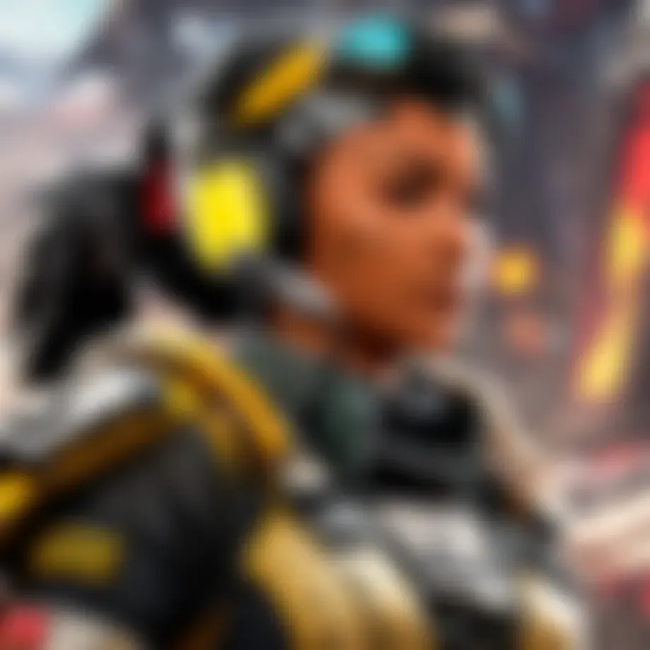 A strategic overview of the APEX Legends battlefield highlighting key locations.