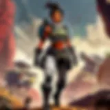 Abstract depiction of Apex mobile app gameplay