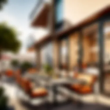Alfresco Luxury Dining Luxurious outdoor dining experience