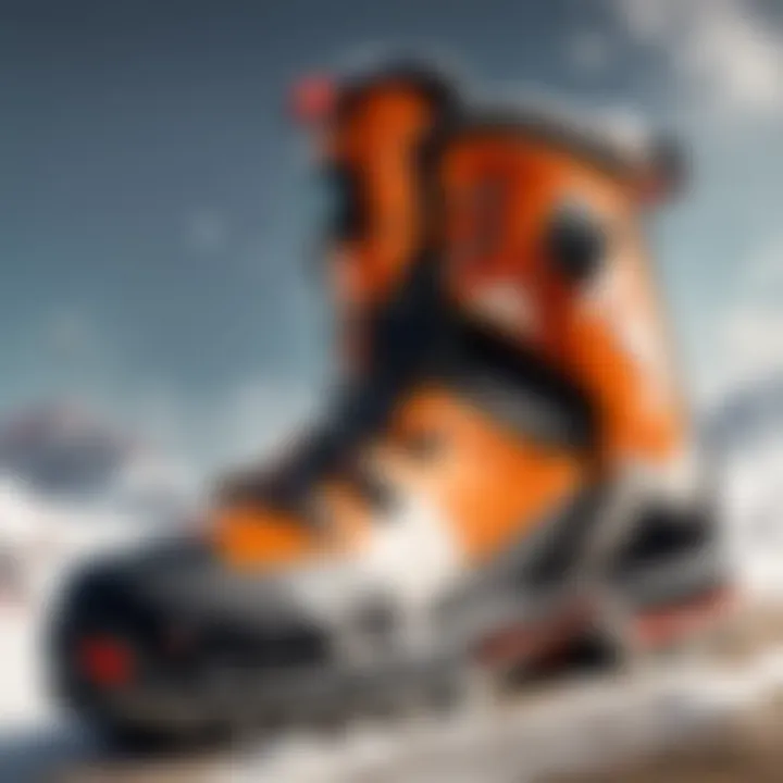 Waterproof feature of APEX ski boots showcased