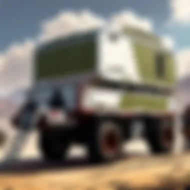 The Aesthetic Appeal of Apex Trailers An artistic representation of an apex trailer showcasing its sleek design