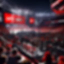 Dynamic UFC Fight Night Crowd