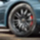 Sleek Apex Wheels on Porsche