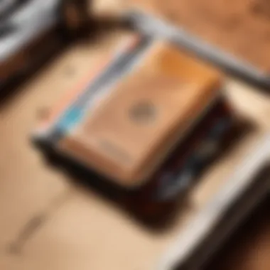 Exquisite Craftsmanship Craftsmanship detail showcasing the Bellroy Apex Slim Wallet
