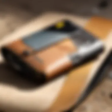 Luxury Materials Luxurious materials used in the Bellroy Apex Slim Wallet