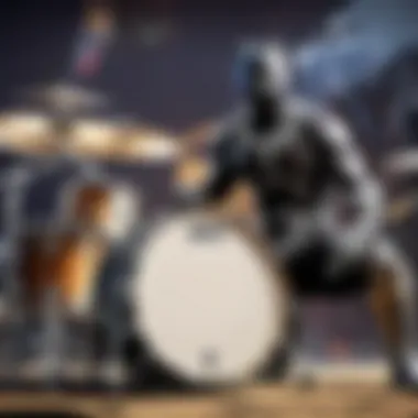 Artistry in Drum Making Exquisite Craftsmanship of the Black Panther Drum Series