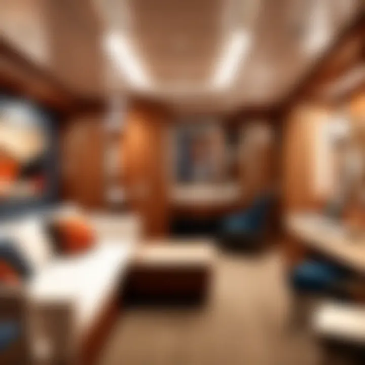 Chic Interior Design of Celebrity Equinox Cabin