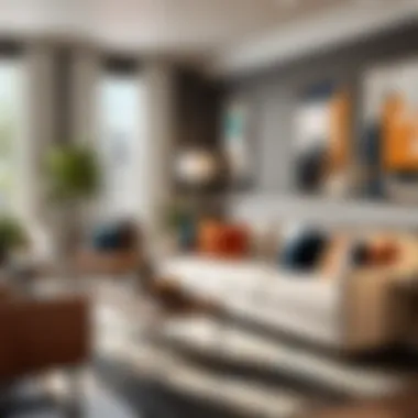 Contemporary Elegance: Chic Interior Design of Camden Apartments Chic interior design of Camden Apartments