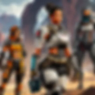 Rise of Esports in APEX Legends A competitive esports tournament scene featuring APEX Legends gameplay