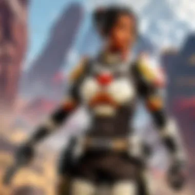 Abstract Artistry of Redemption Strategies in Apex Legends Abstract Artistic Representation of Apex Legends Redemption Strategies