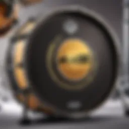 Craftsmanship detail of Mapex Saturn 20 Bass Drum