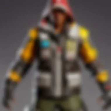 Artistic representation of the cultural impact of Apex Legends jackets