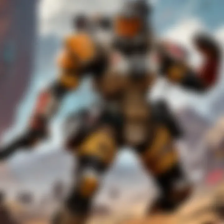 Visual representation of timing in APEX Legends gameplay