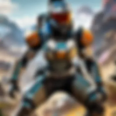 A dynamic gameplay scene from EA Apex Mobile showcasing fast-paced action.