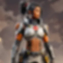 A celestial-themed skin displaying ethereal beauty