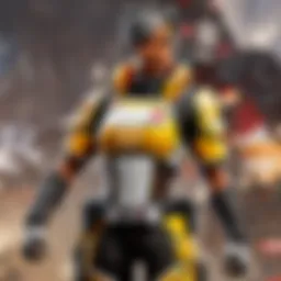 Apex Legends character showcasing exclusive skins