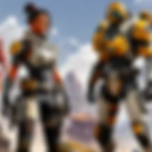 Team strategizing in APEX Legends