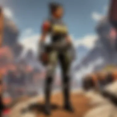 A map highlighting key locations in Apex Legends related to new legends