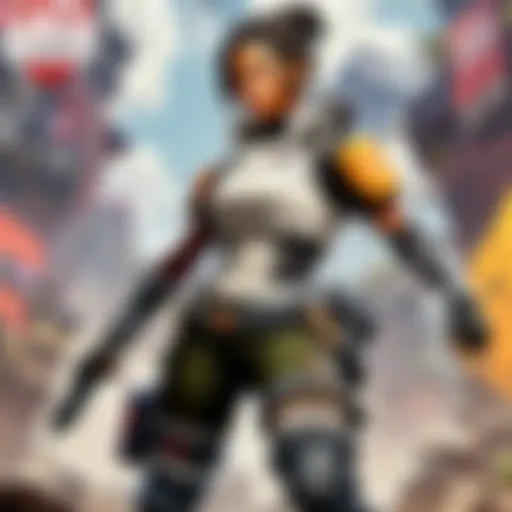 Apex Legends Mobile iOS gameplay showing dynamic action