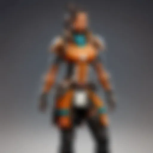 Loba's costume showcasing intricate design details