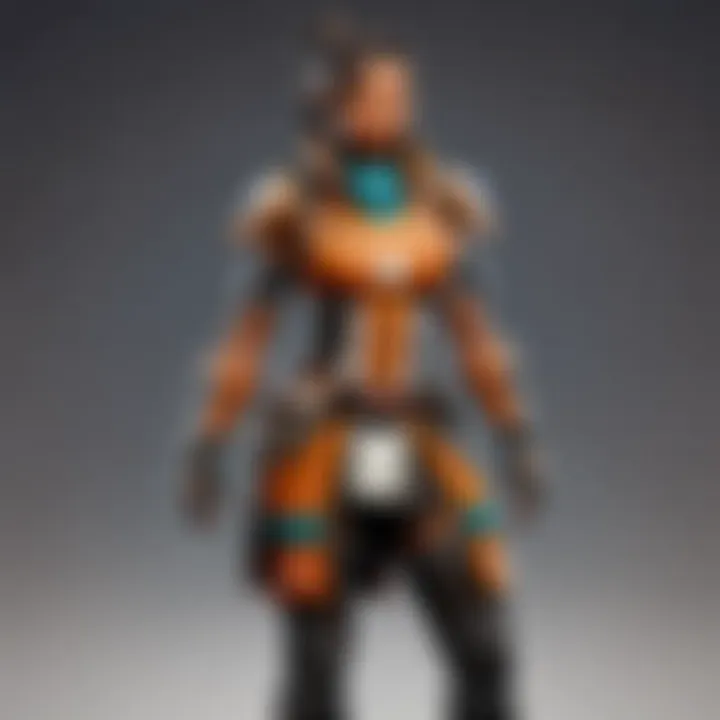 Loba's costume showcasing intricate design details