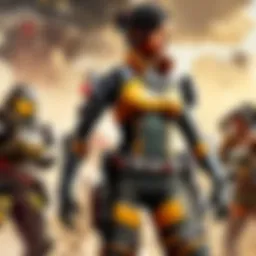 Virtual battlefield filled with intense action